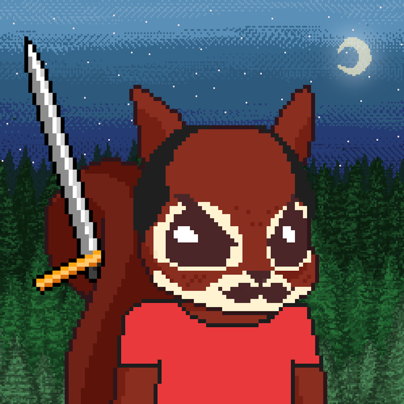 Pixel Squirrels #547